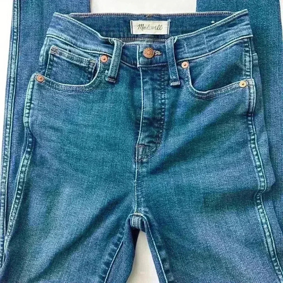 Madewell 10" High Riser Skinny Jeans - Picture 2 of 5